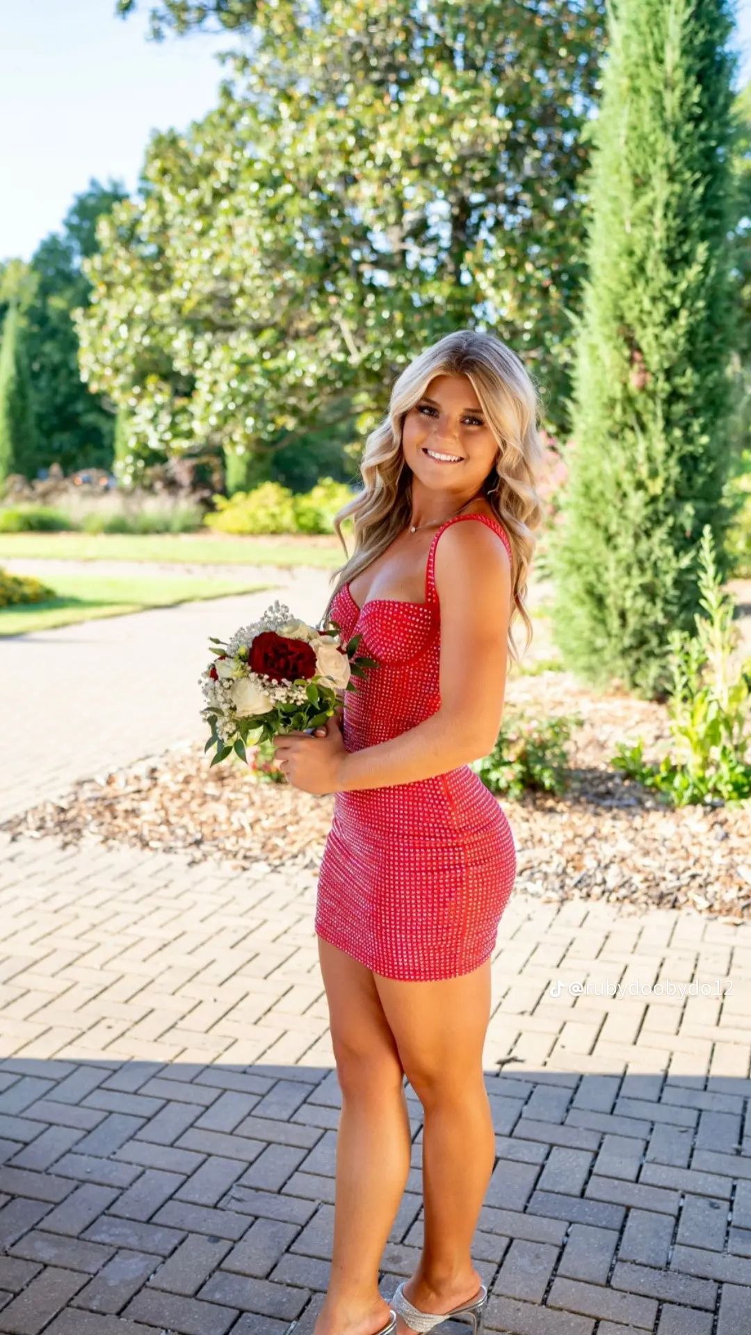 Rhinestone Homecoming Dress | Sweetheart Neck Bodycon Corset Mini Party Gown