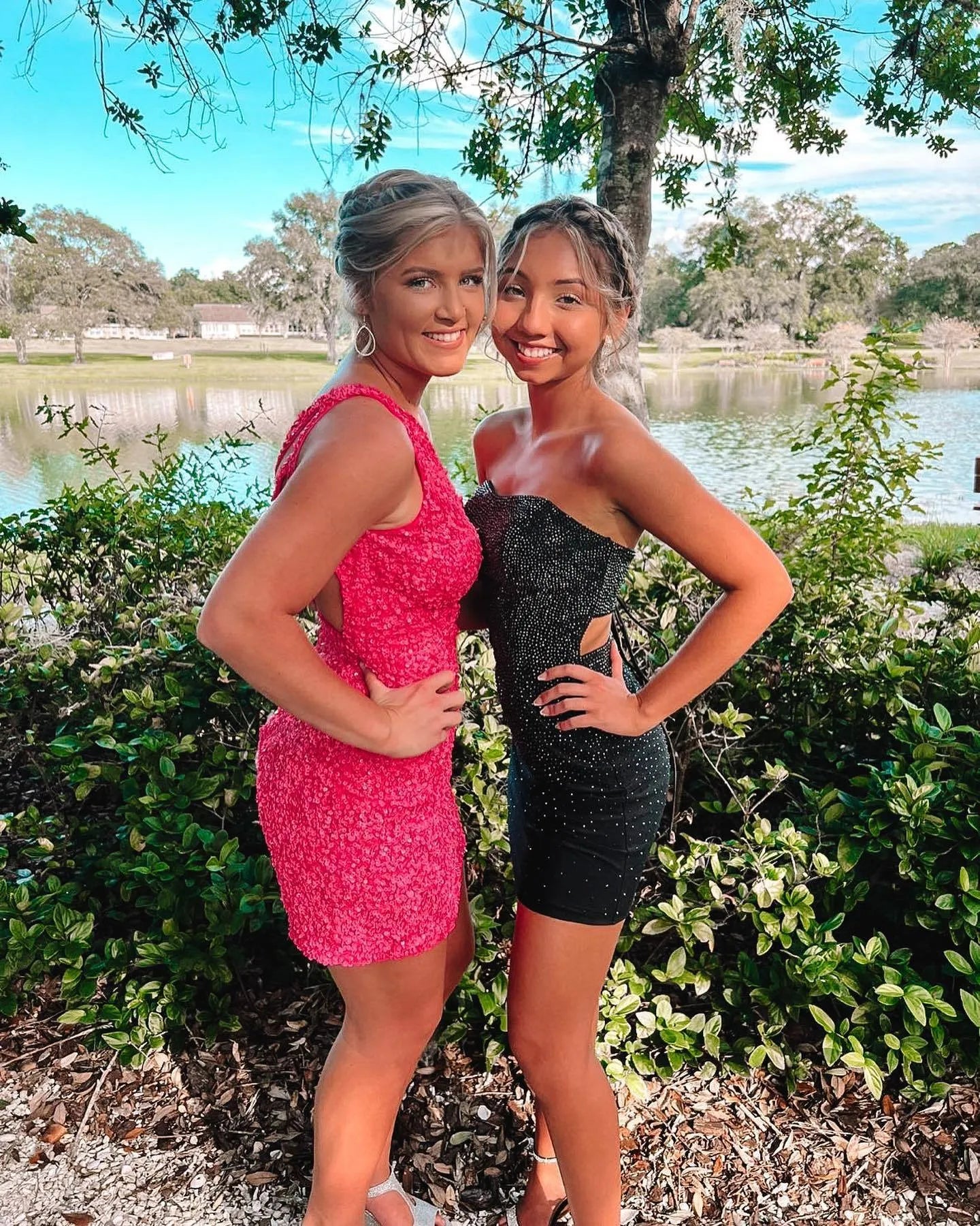 One-Shoulder Sequin Homecoming Dress | Bodycon Mini with Cutout Back